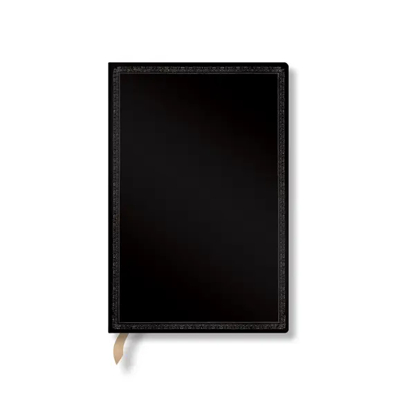 Paperblanks Notebook Black Edition Bold, Mini, wide ruled, soft cover, 104 sheets