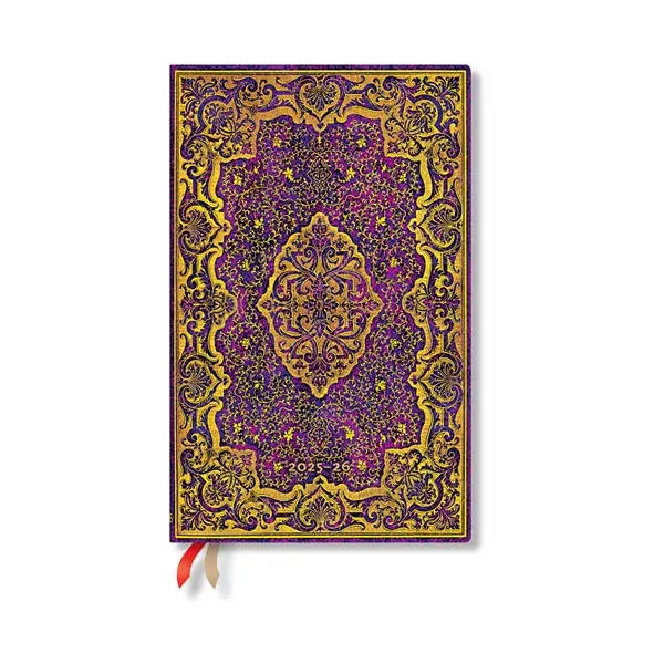 Paperblanks Planner Picaresque, Maxi, vertical, hard cover, 104 sheets, for 2025-2026