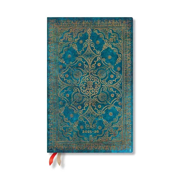 Paperblanks Planner Azure, Maxi, vertical, soft cover, 112 sheets, for 2025–2026