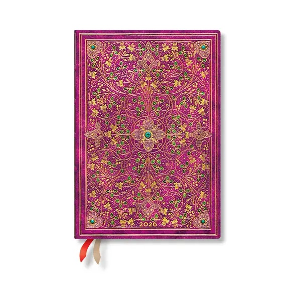 Paperblanks Planner Diamond Jubilee, Midi, horizontal, soft cover, 88 sheets, for 2026