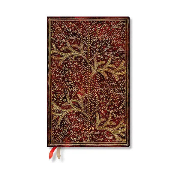 Paperblanks Planner Wildwood, Maxi, horizontal, soft cover, 88 sheets, for 2026