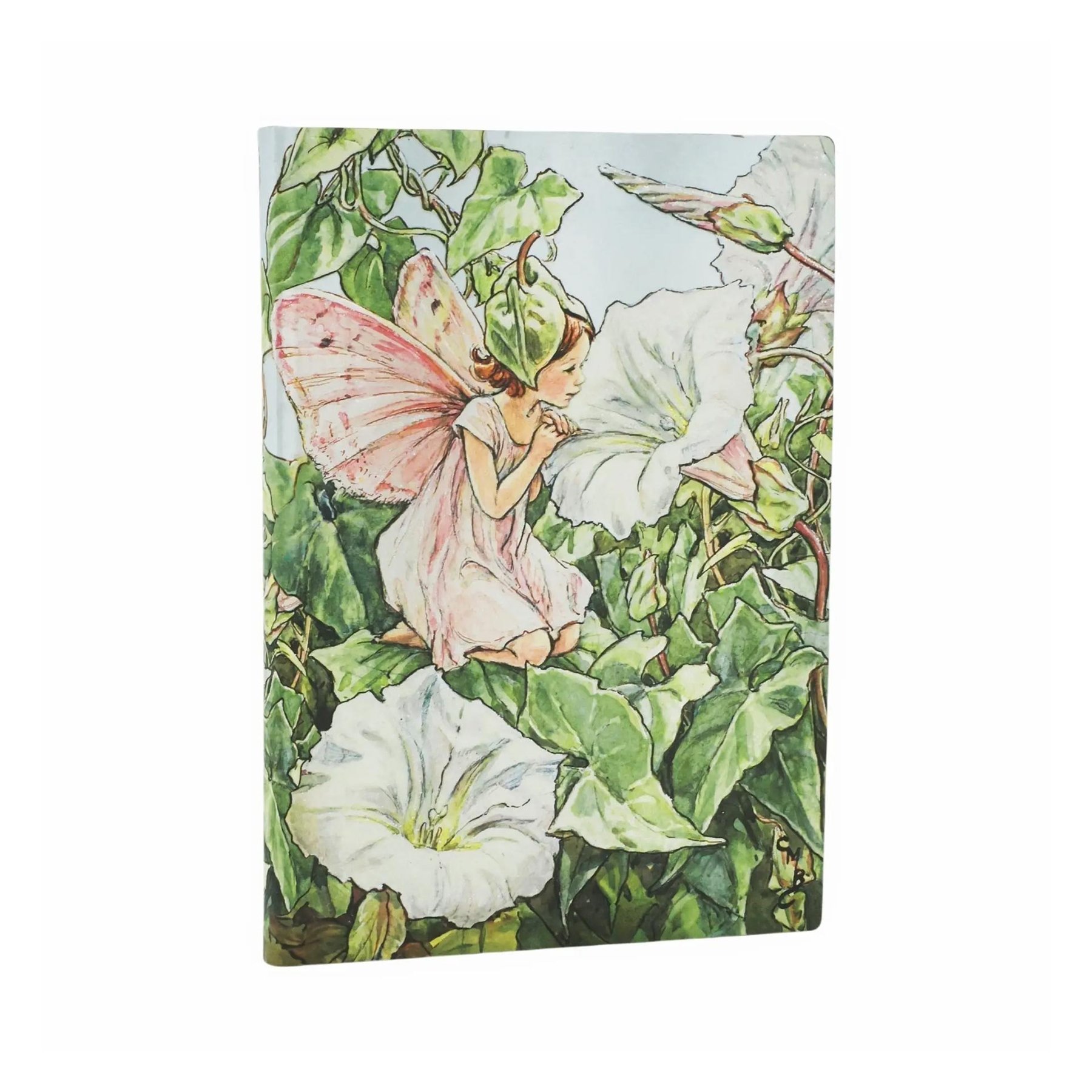 Paperblanks Journal Bindweed Fairy, Midi, wide ruled, softcover, 88 sheets
