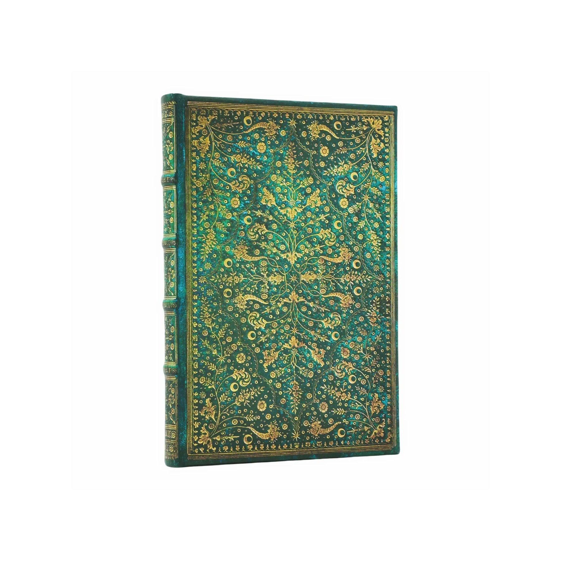 Paperblanks Journal Emerald Flower, Mini, unruled, hardcover, 88 sheets