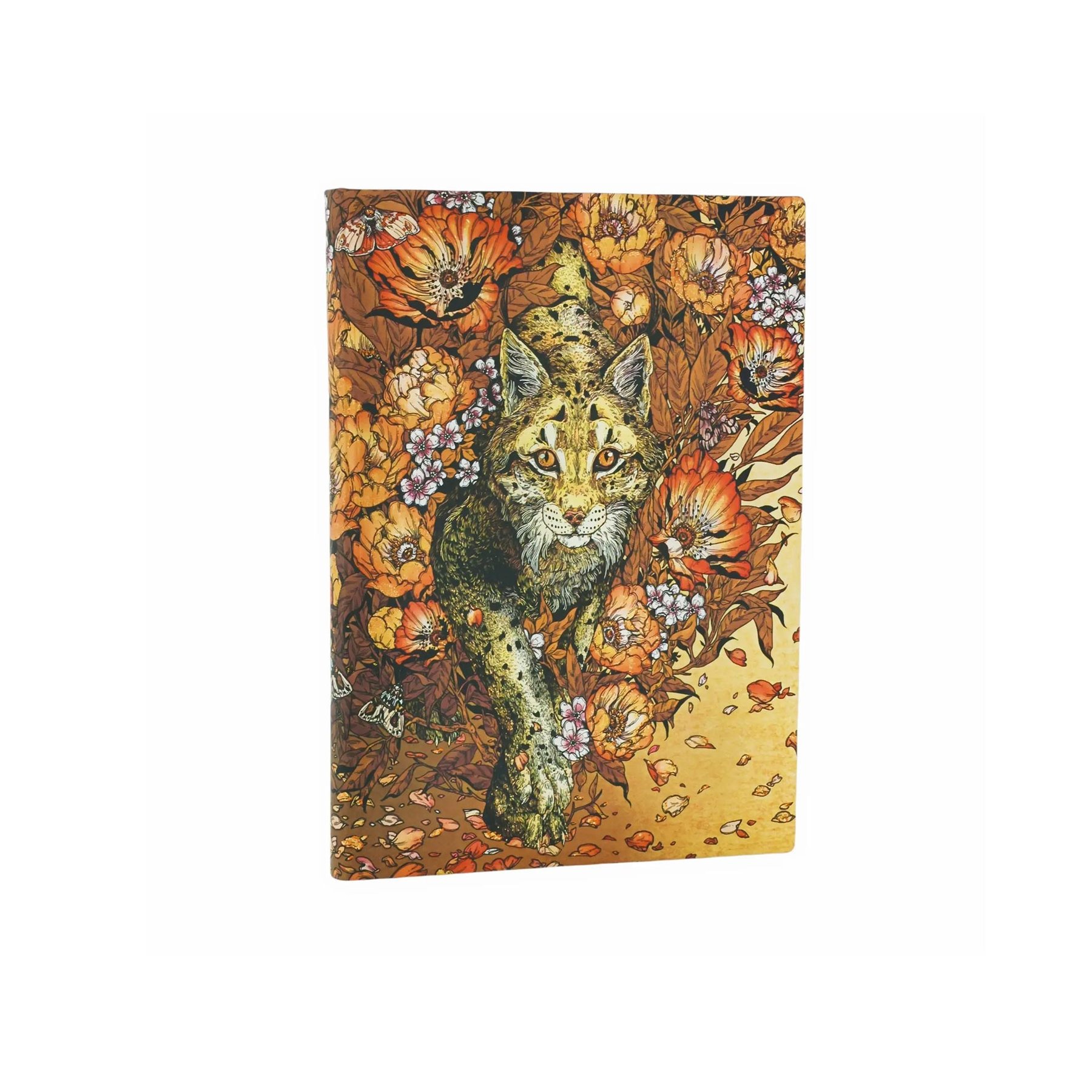 Paperblanks Journal Lynx Rising, Mini, softcover, unruled, 104 sheets