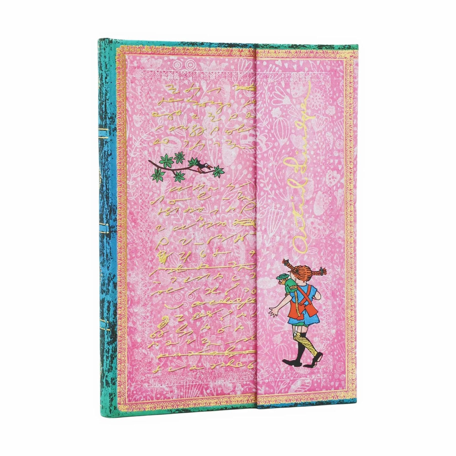 Paperblanks Journal Pippi Longstocking, Ultra, wide ruled, hardcover, 72 sheets