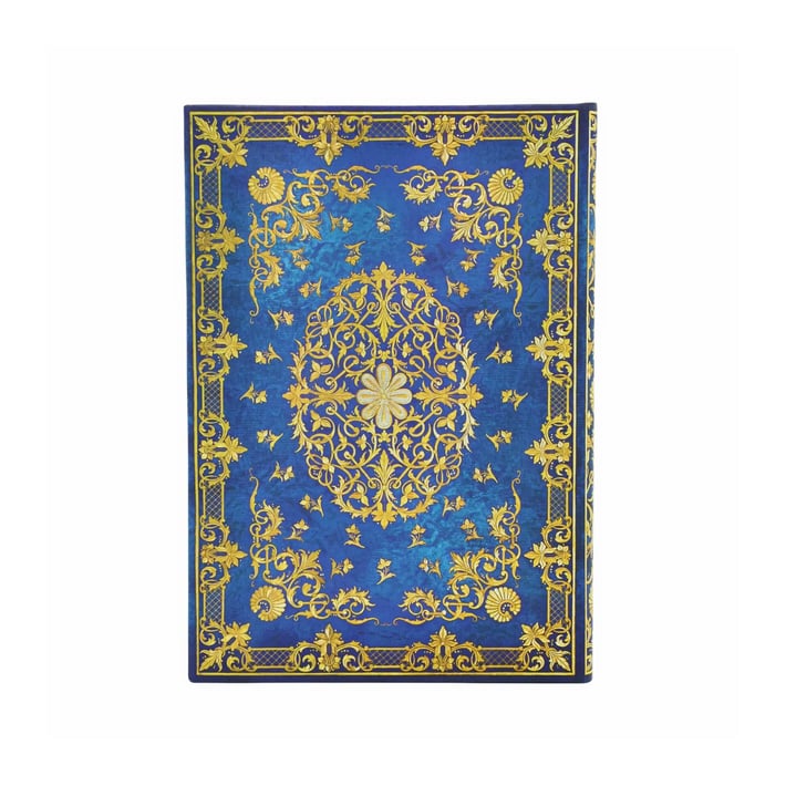 Paperblanks Тефтер Silk Sky, Midi, широки редове, твърда корица, 72 листа