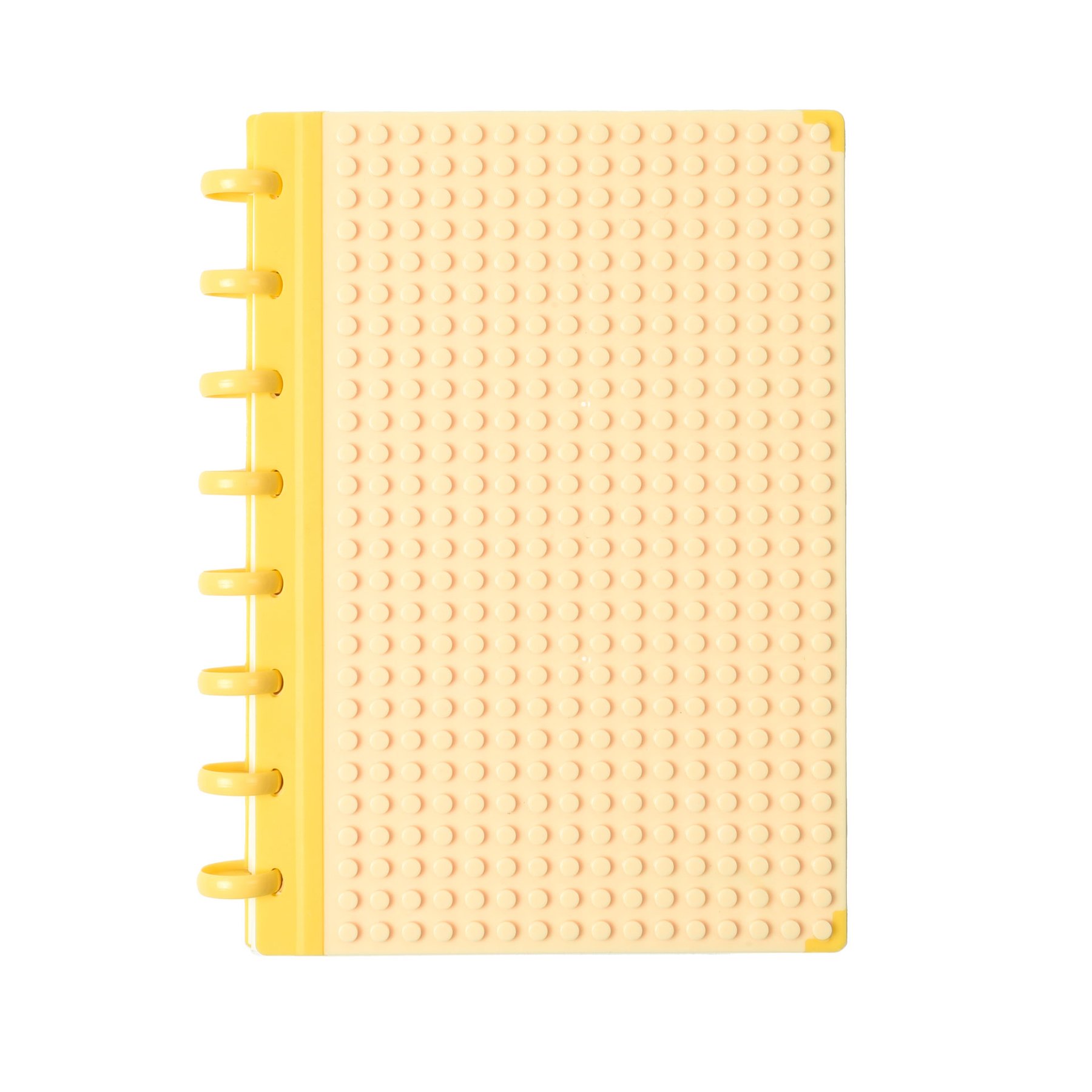 Sworld Block notebook, A5, spiral-bound, 80 sheets, yellow
