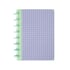 Sworld Block notebook, B5, spiral-bound, wide ruled, 80 sheets, purple