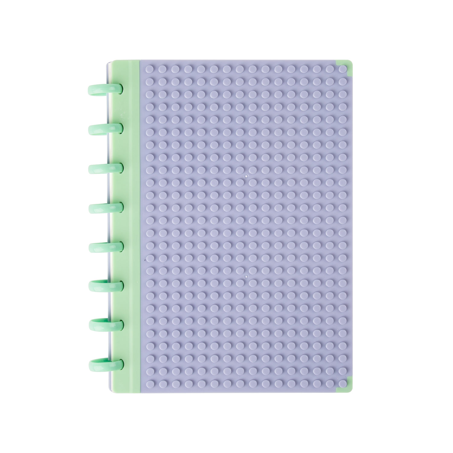 Sworld Block notebook, B5, spiral-bound, wide ruled, 80 sheets, purple