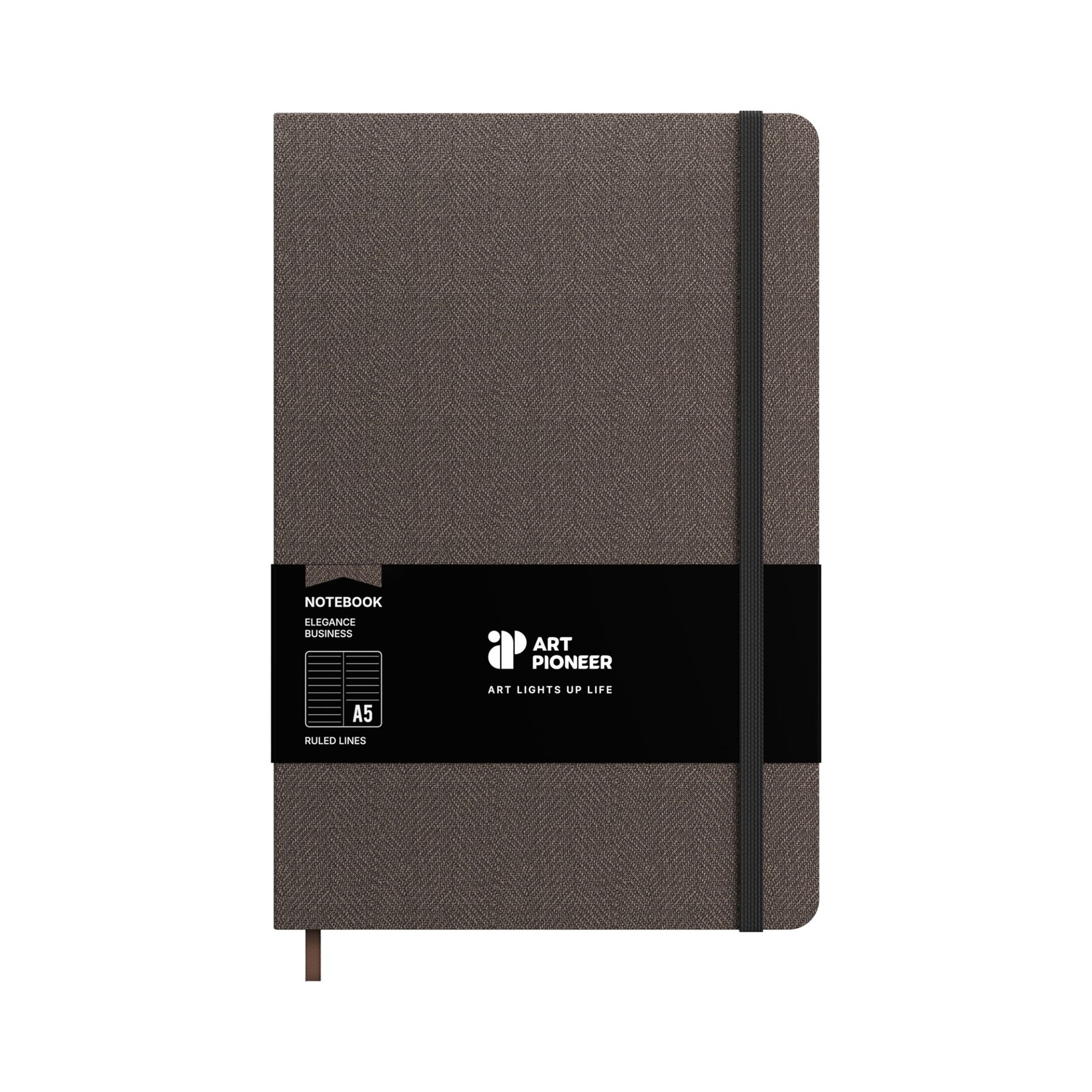 Art Pioneer Notepad Business, A5, hardcover, 96 sheets, grey