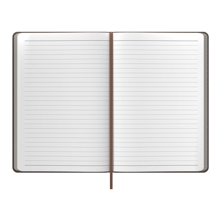 Art Pioneer Бележник Business, A5, твърда корица, 96 листа, сив