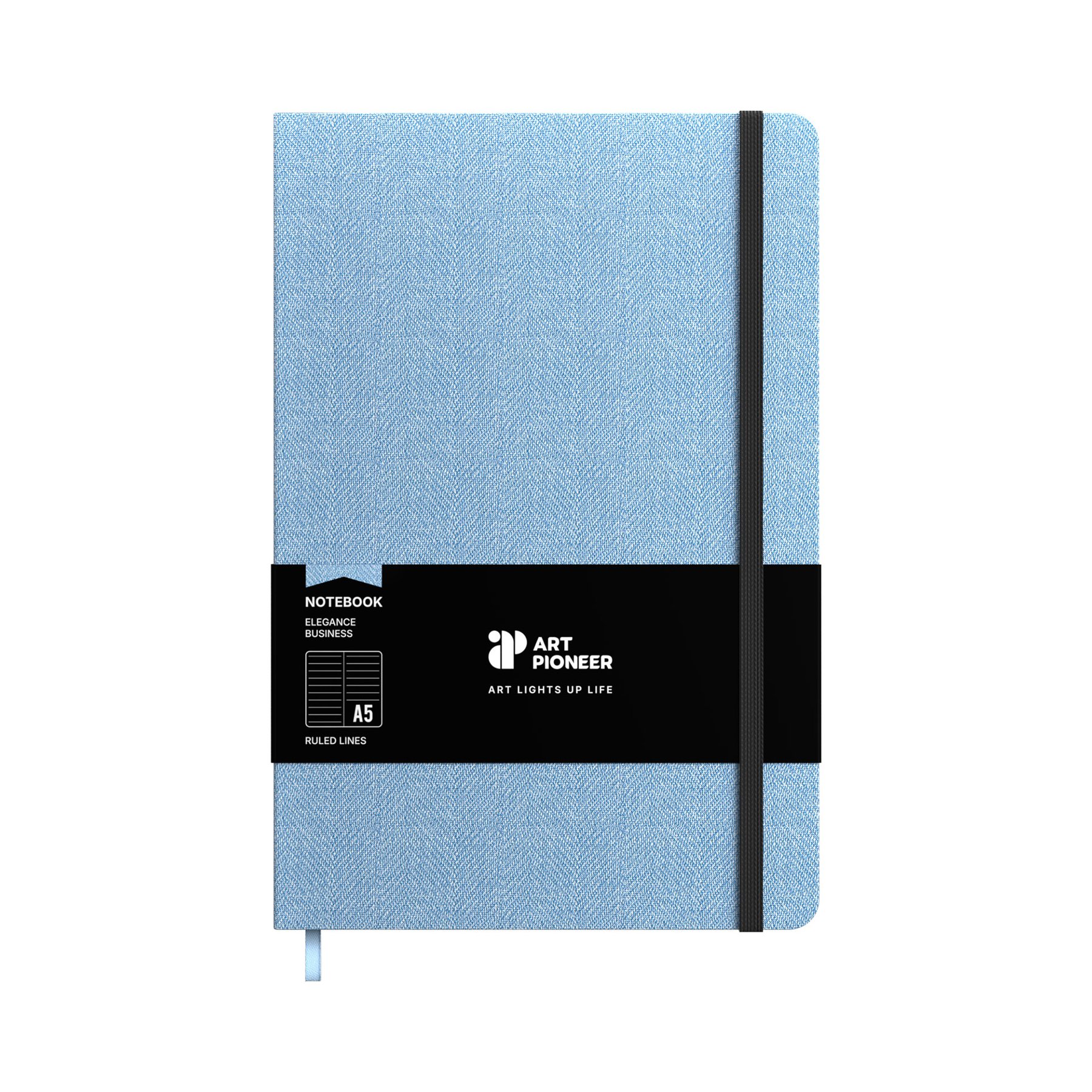 Art Pioneer Notepad Business, A5, hardcover, 96 sheets, blue