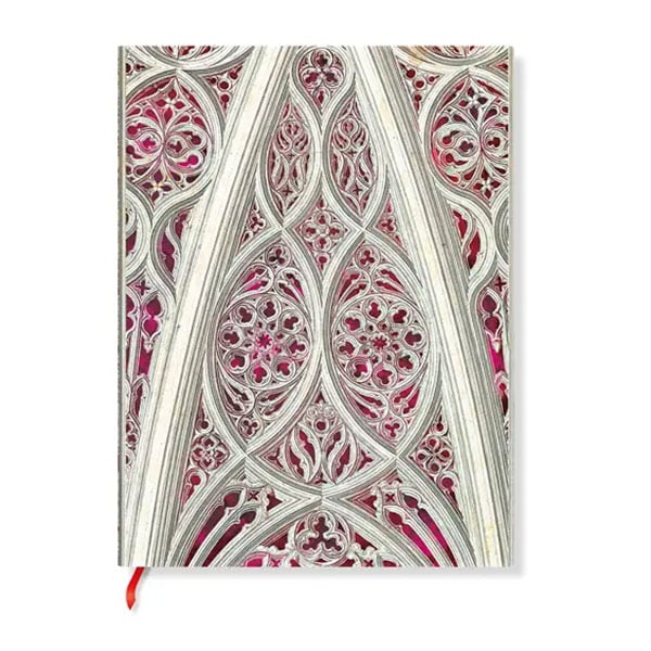Paperblanks Duomo di Milano, Burgundy Notebook, Ultra, softcover, 88 sheets
