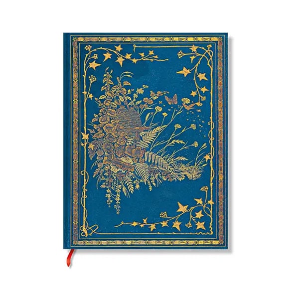 Paperblanks Les Papillons Notebook, Midi, wide ruled, hardcover, 72 sheets
