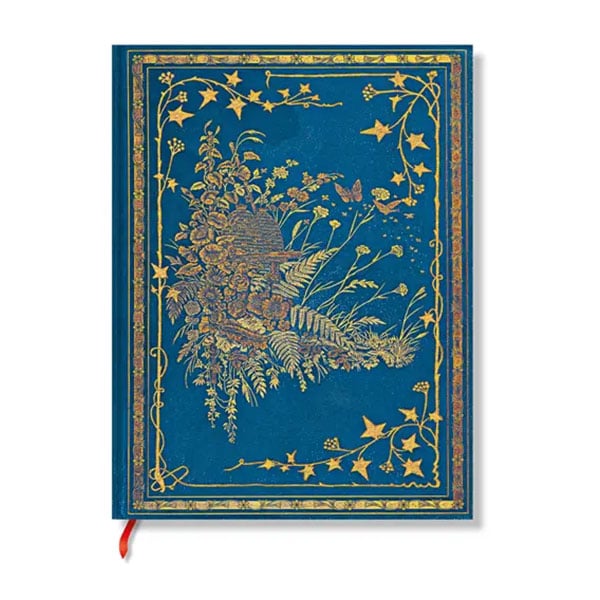 Paperblanks Les Papillons Notebook, Ultra, wide ruled, hardcover, 72 sheets