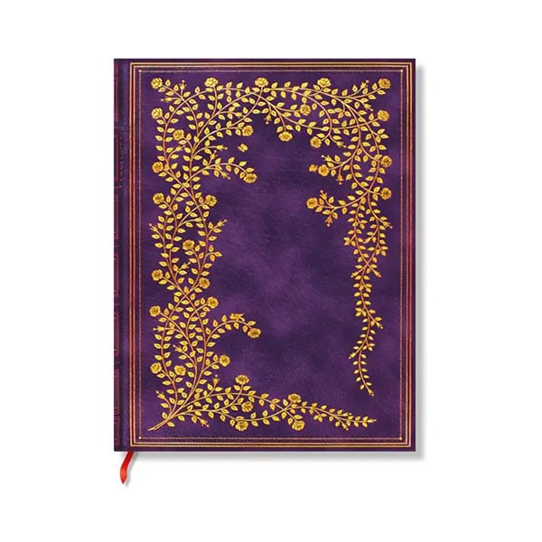 Paperblanks New York Rose Notebook, Midi, softcover, 88 sheets