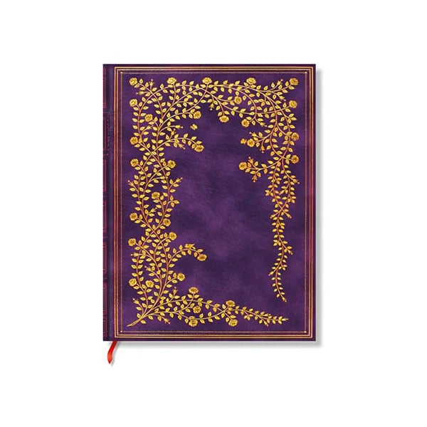 Paperblanks New York Rose Notebook, Mini, wide ruled, softcover, 104 sheets