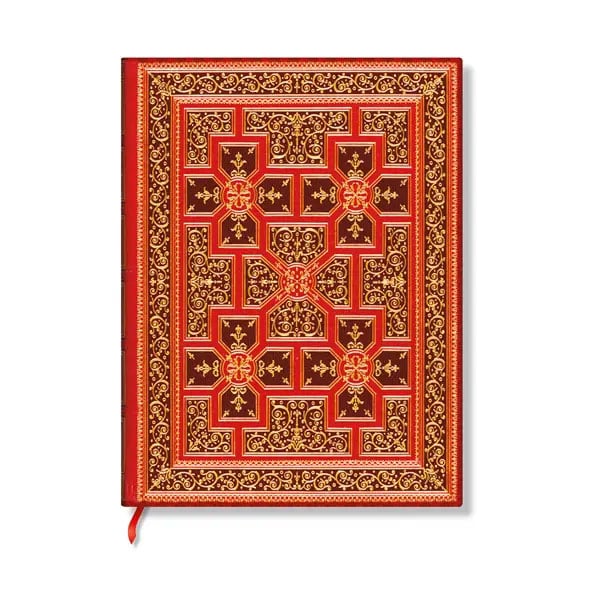 Paperblanks War of the roses Notebook, Ultra, wide ruled, hardcover, 72 sheets