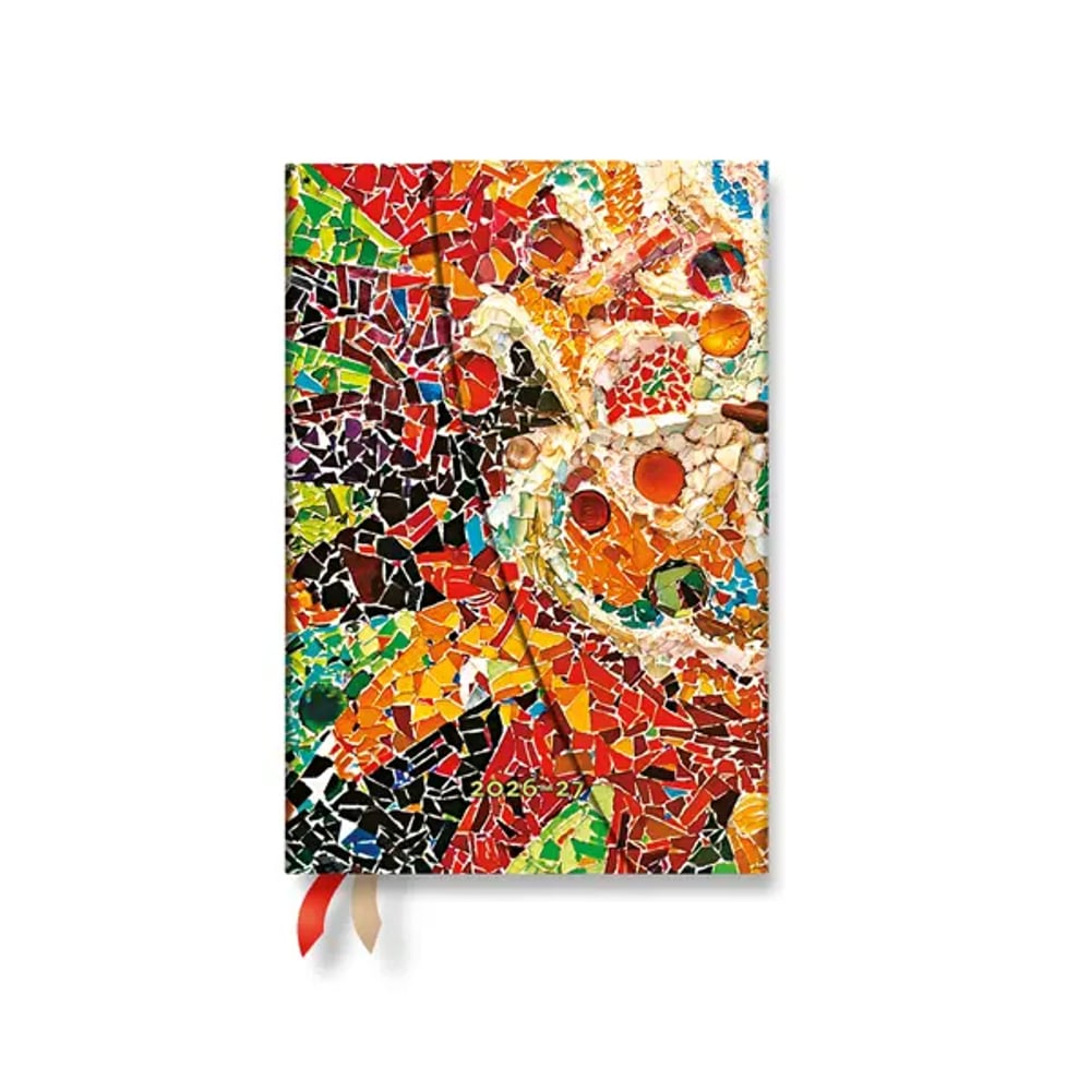 PAPERBLANKS GAUDI'S SUN PLANNER HORIZONTAL MINI HC 112P 26-27