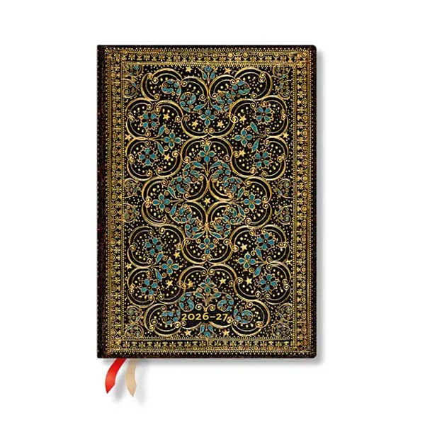 Paperblanks Planner Restoration, Midi, horizontal, hardcover, 112 pages, for 2026-2027