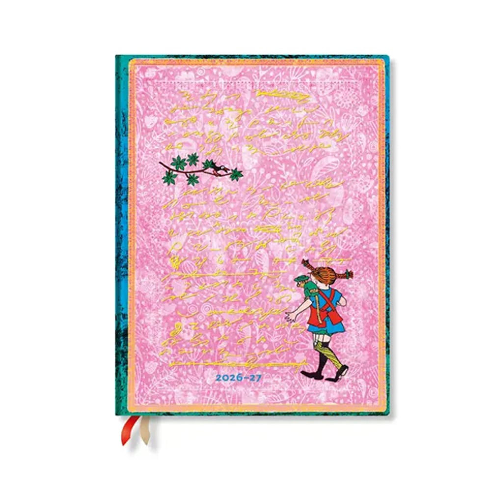 PAPERBLANKS PIPPI LONGST. PLANNER VERTICAL ULTRA HC 112P 26-27