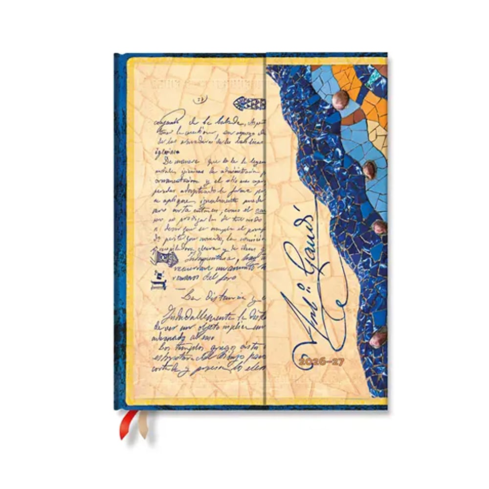 PAPERBLANKS GAUDI PLANNER VERTICAL ULTRA HC 112P 26-27