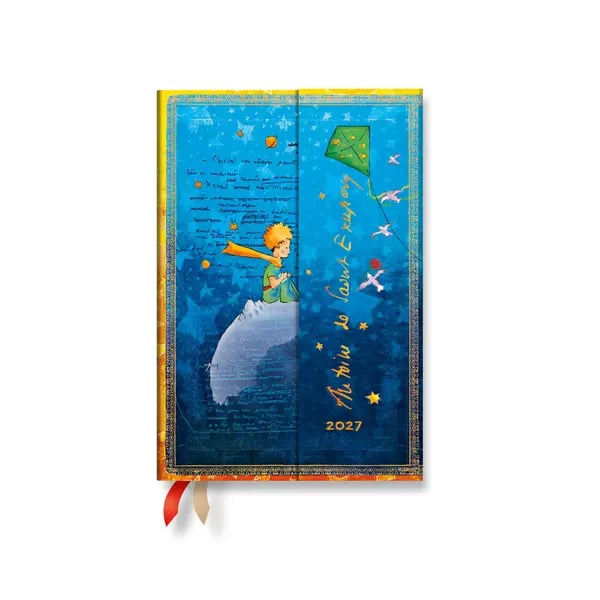 Paperblanks Planner The Little Prince, Mini, 1 day per page, hardcover, 216 pages, for 2027