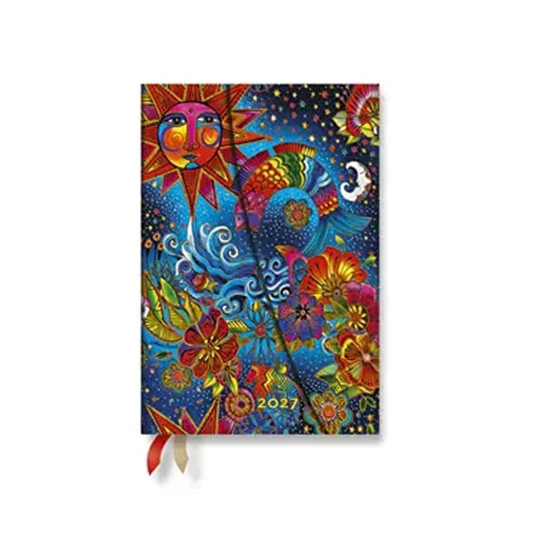 Paperblanks Planner Celestial Magic, Mini, horizontal, hardcover, 88 pages, for 2027