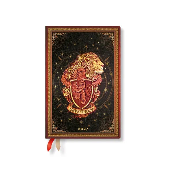 Paperblanks Planner Glyffindor Diary, Mini, Verso, hardcover, 88 pages, for 2027