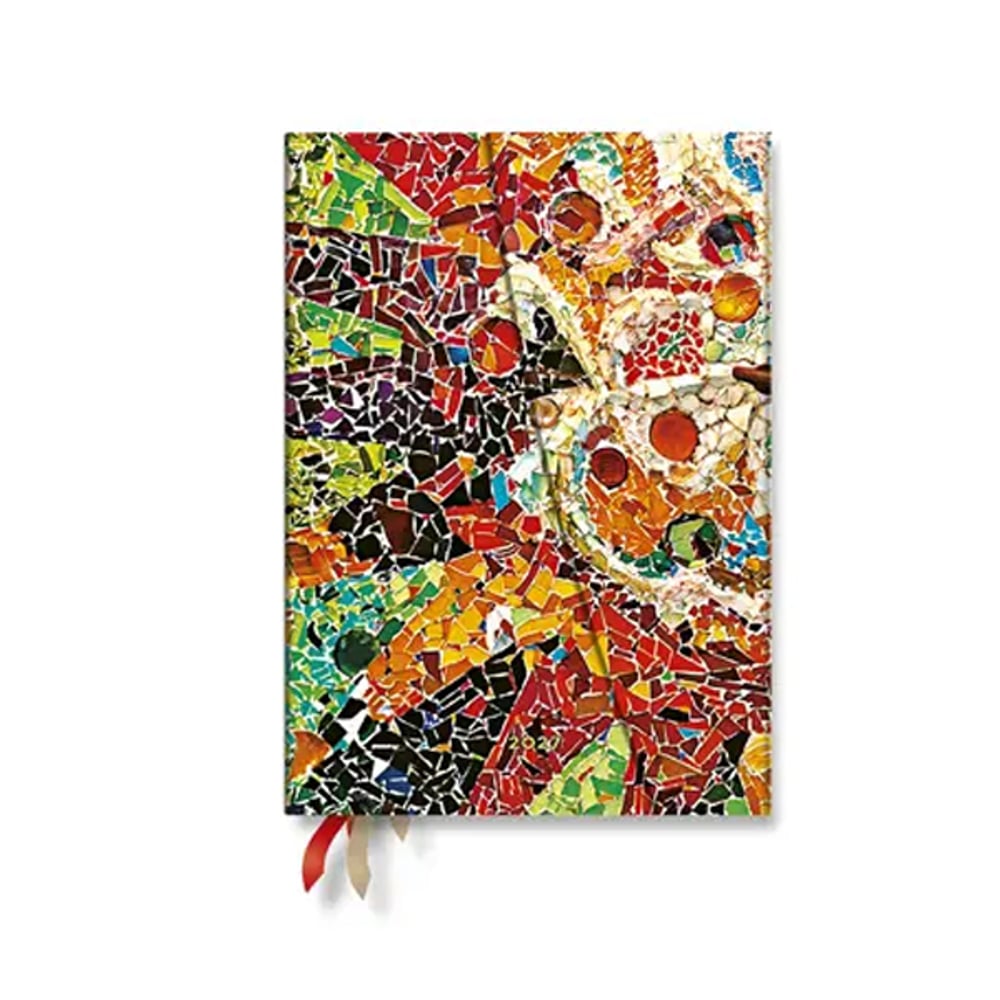 PAPERBLANKS GAUDI'S SUN PLANNER VERTICAL MIDI HC 88P 2027