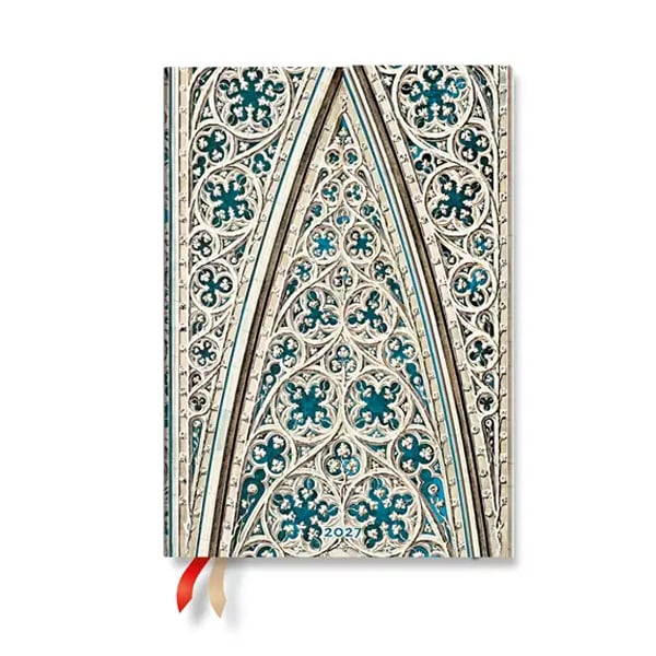 Paperblanks Planner Duomo di Milano, Midi, Verso, hardcover, 88 pages, for 2027