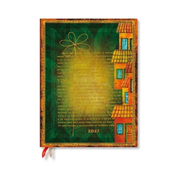 Paperblanks Planner Garcia Marquez, Ultra, 1 day per page, hardcover, 216 pages, for 2027