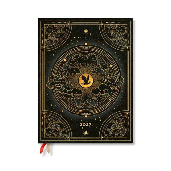 Paperblanks Planner Shadows of Navarre, Ultra, 1 day per page, hardcover, 216 pages, for 2027