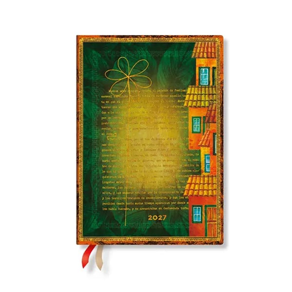 Paperblanks Planner Garcia Marquez, Midi, horizontal, softcover, 88 pages, for 2027