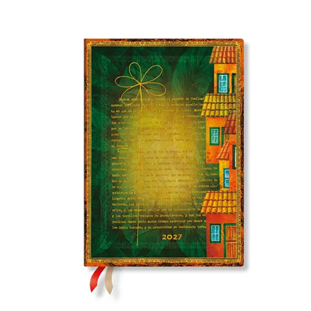 PAPERBLANKS GARCIA MARQUEZ PLANNER VERTICAL MIDI SC 2027