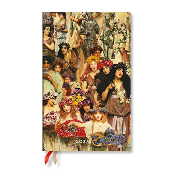 Paperblanks Planner Spring, Maxi, horizontal, softcover, 88 pages, for 2027