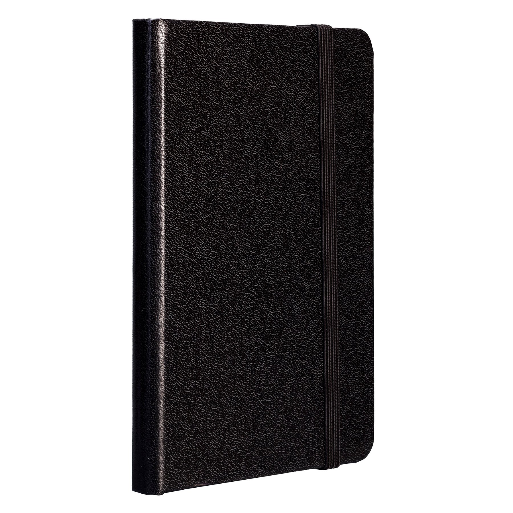 TOPS Notebook Attendant, A6, with elastic, offset paper, 80 sheets, black