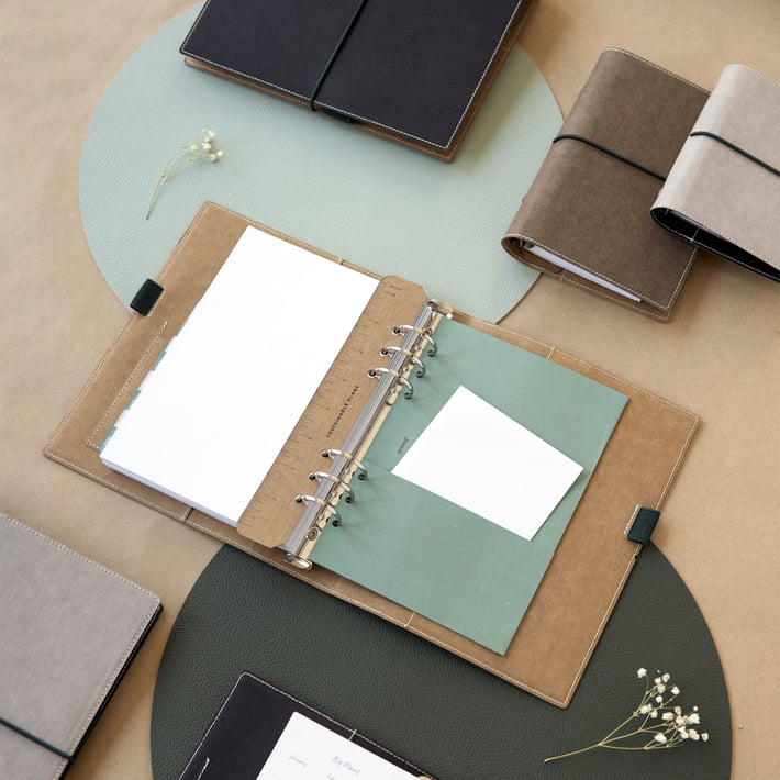 Filofax Organizer Eco Personal, Dark Walnut