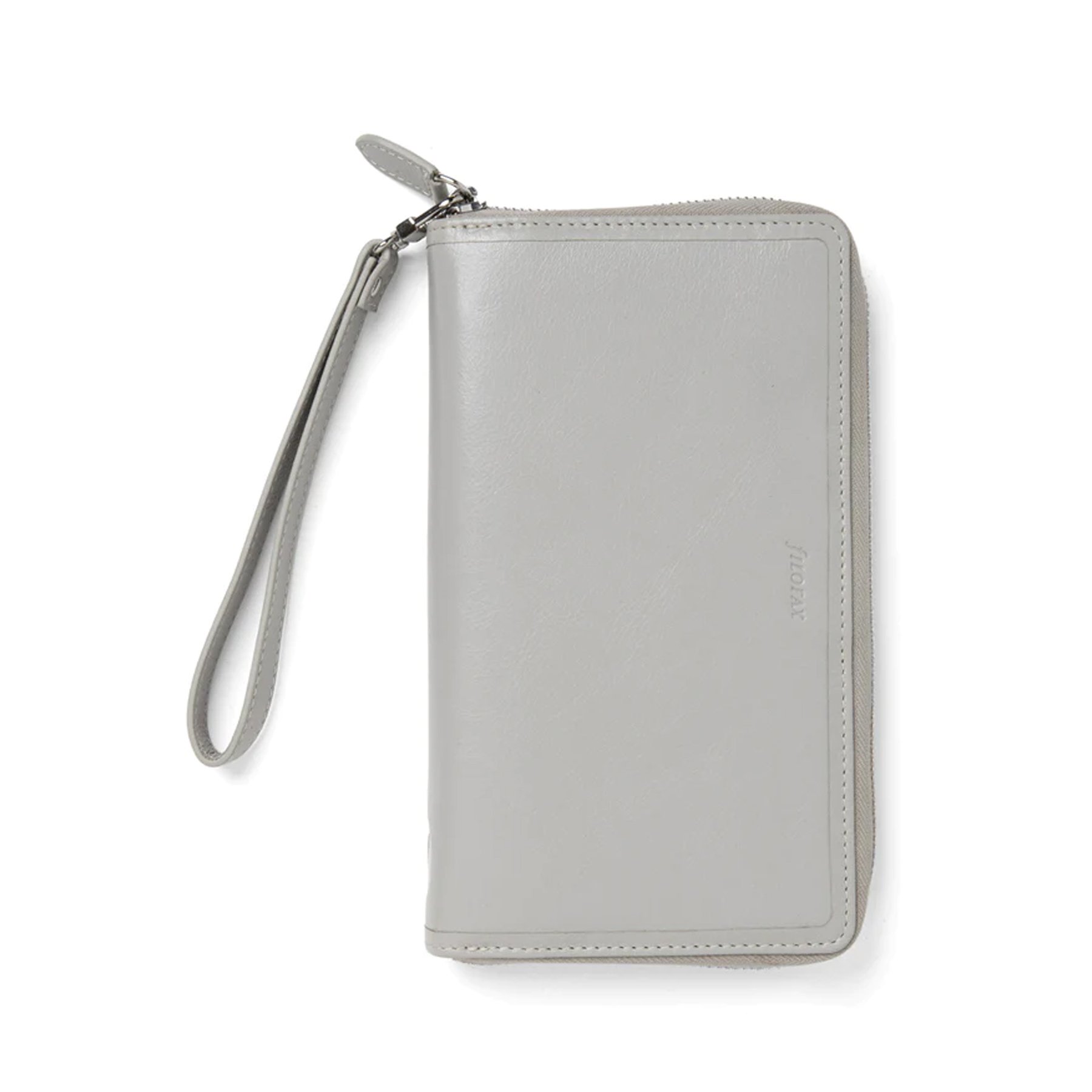 Filofax Organizer Malden Personal, with zipper, stone
