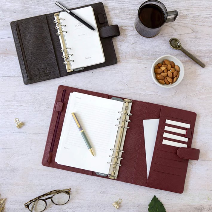 Filofax Organizer Norfolk Personal, espresso color