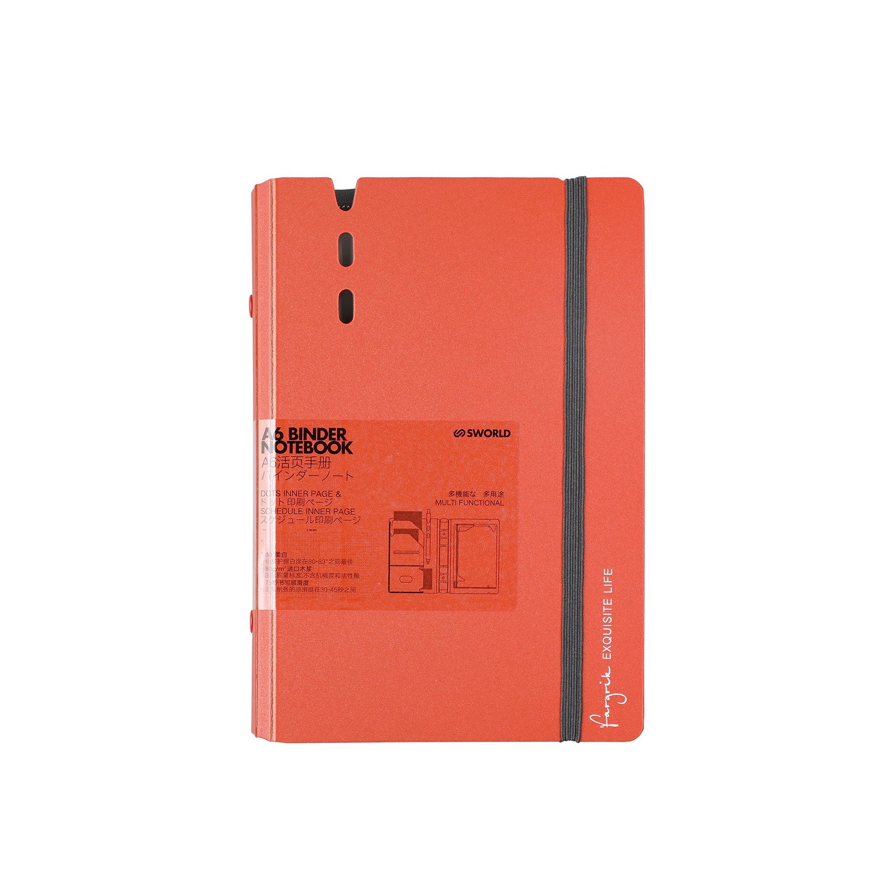 Sworld Organizer Fargrik, A6, olive