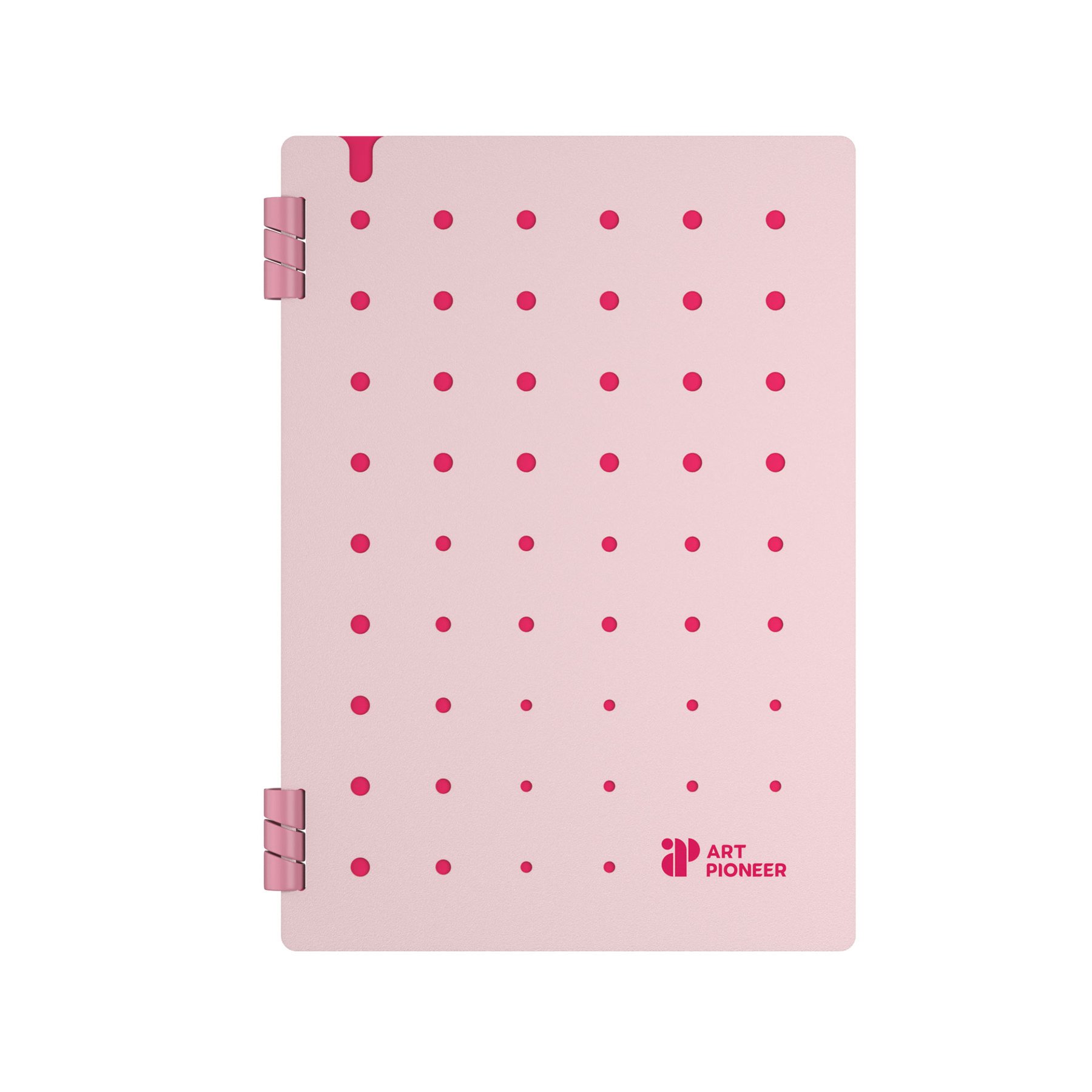 Art Pioneer Organizer Soft Spiral, A5, spiral-bound, 50 sheets, pink