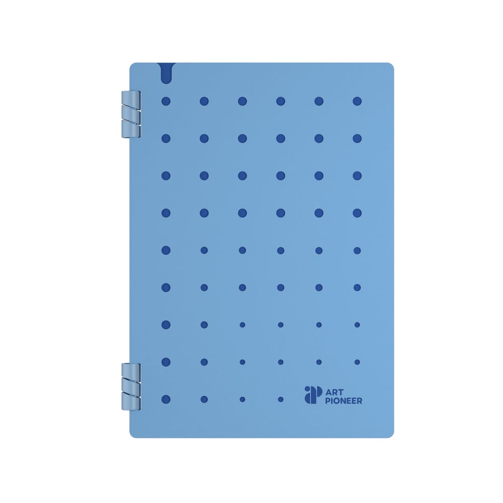Art Pioneer Органайзер Soft Spiral, A5, със спирала, 50 листа, син