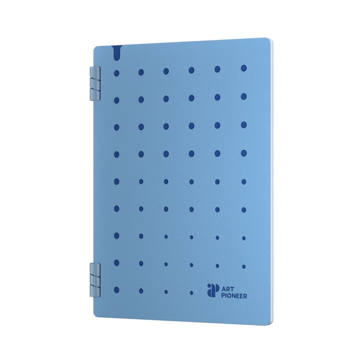 Art Pioneer Органайзер Soft Spiral, A5, със спирала, 50 листа, син