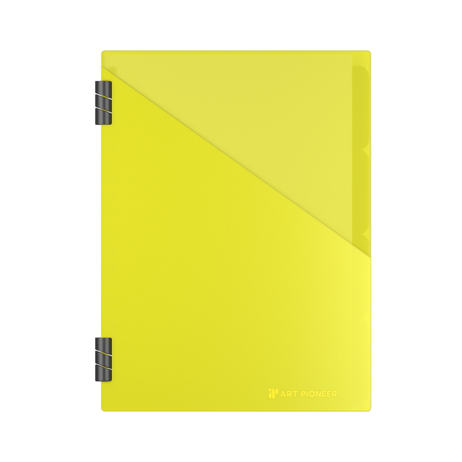 Art Pioneer Organizer The Fluorescent, A5, PVC cover, 50 sheets, yellow