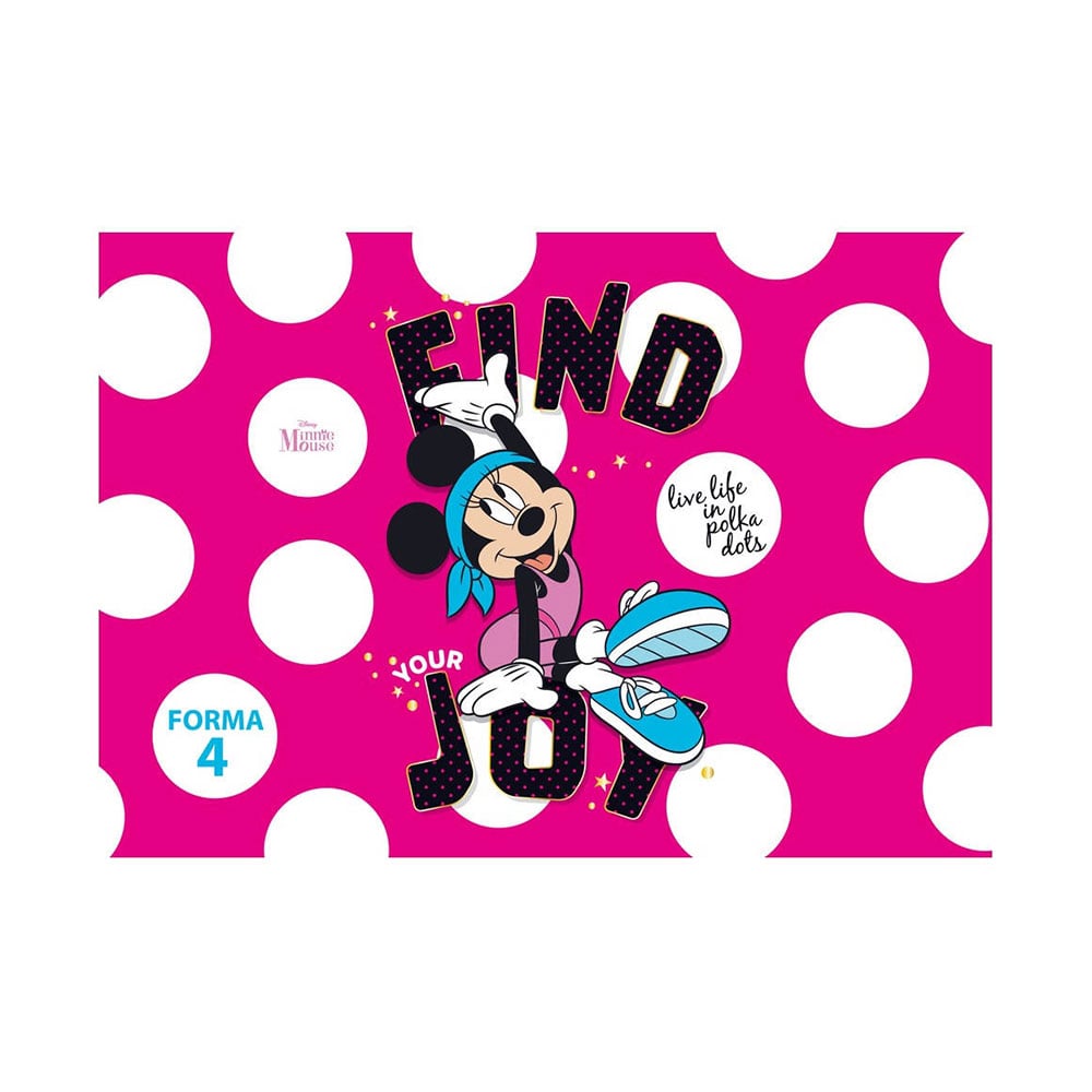 Sketchbook Best Buy, Minnie Mouse, N4, 10 sheets, assorted