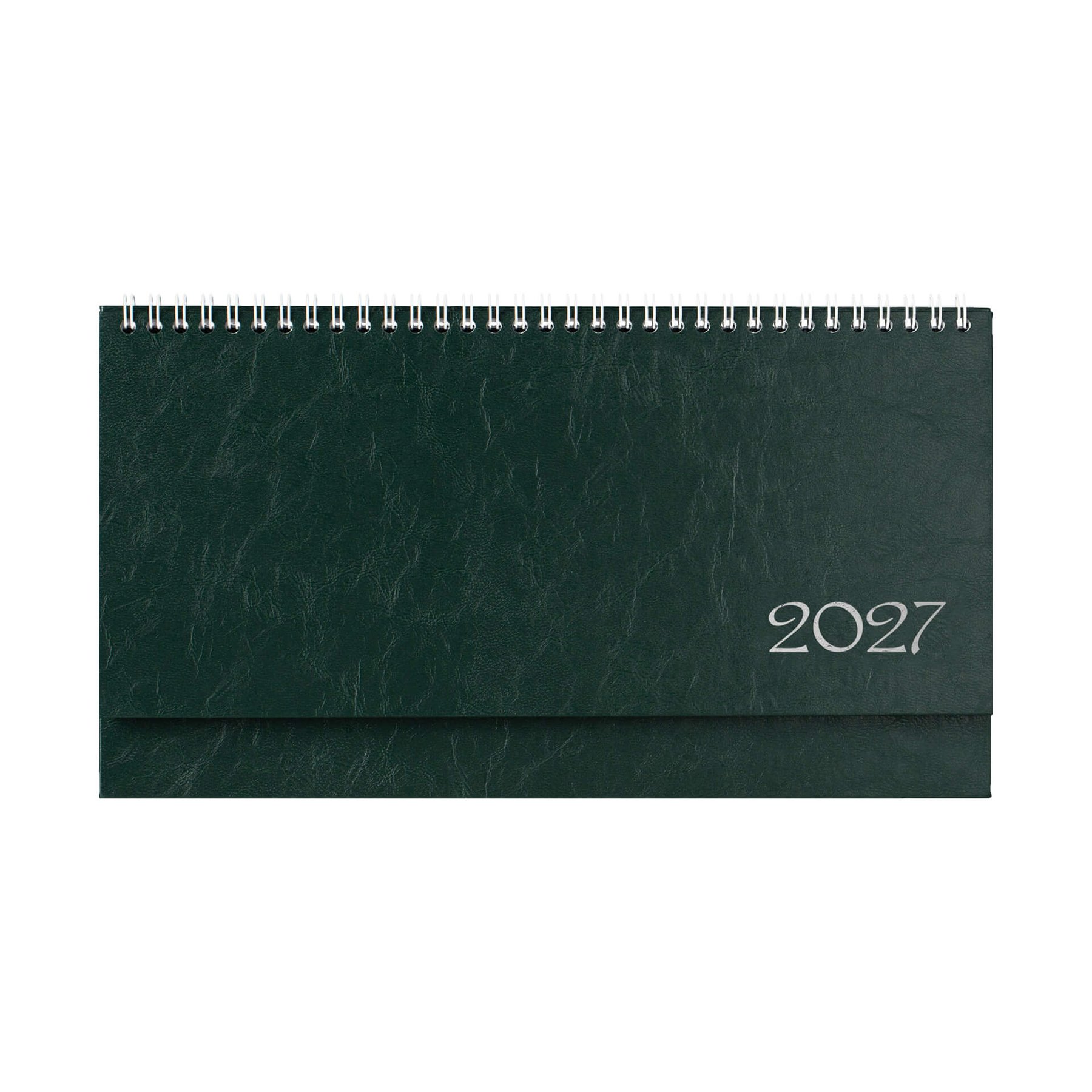 Desk Calendar-Notebook Olympus, 29 x 13 cm, green