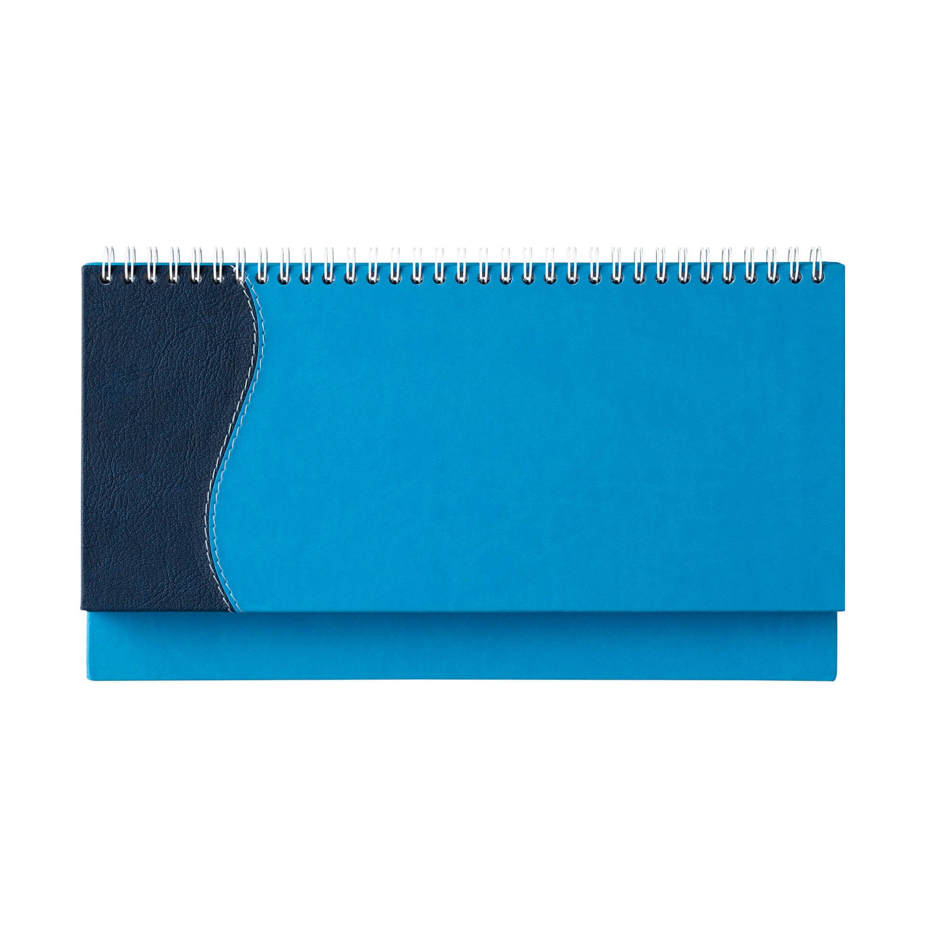Desk Calendar Maritsa, 29 x 13 cm, blue