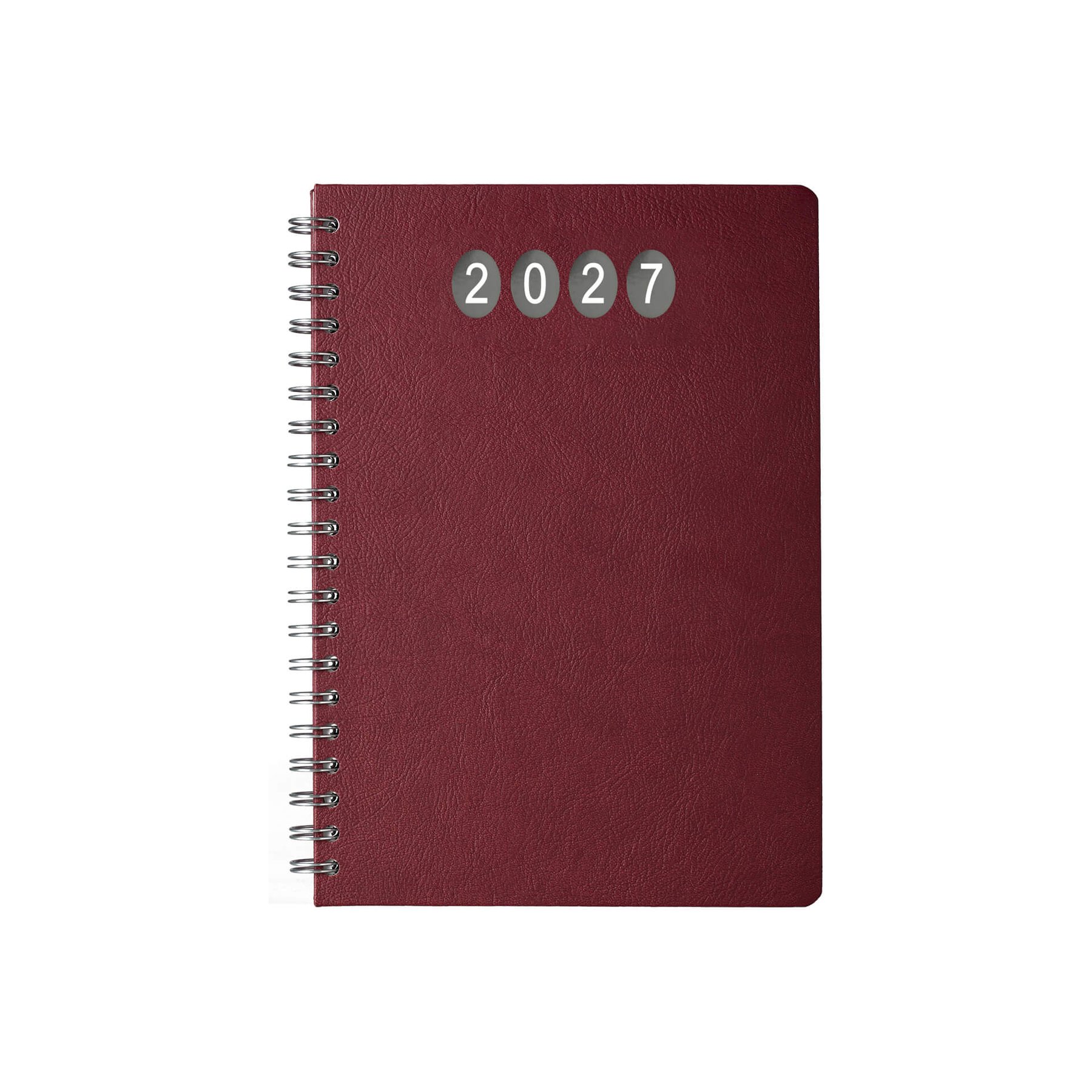 Planner Elite, weekly, 19 x 27 cm, burgundy
