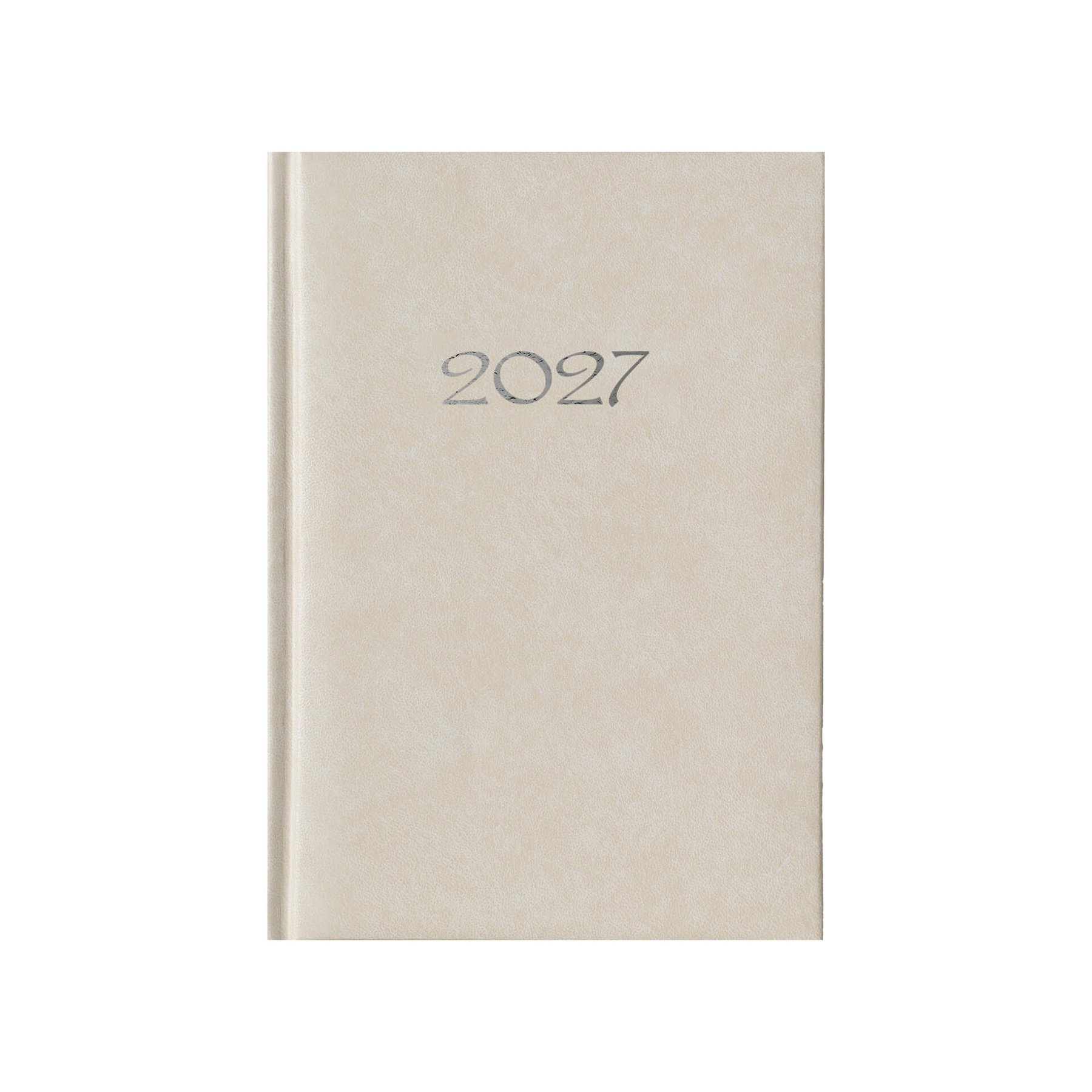 Planner Victoria, undated, A5, hardcover, ecru